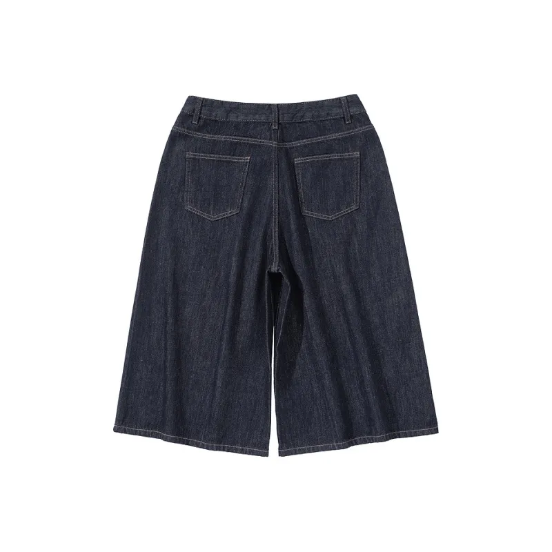 BONAS Denim Shorts Unisex Blue-1