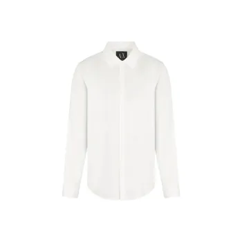 ARMANI EXCHANGEAE Shirt Men's Ecru