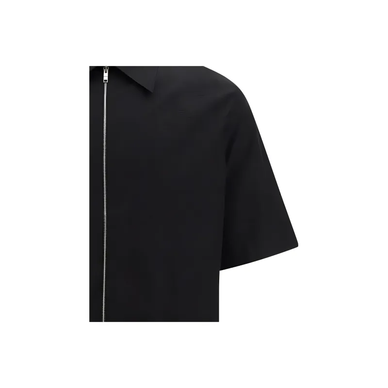 Givenchy Zip Up Short Sleeved Shirt-5
