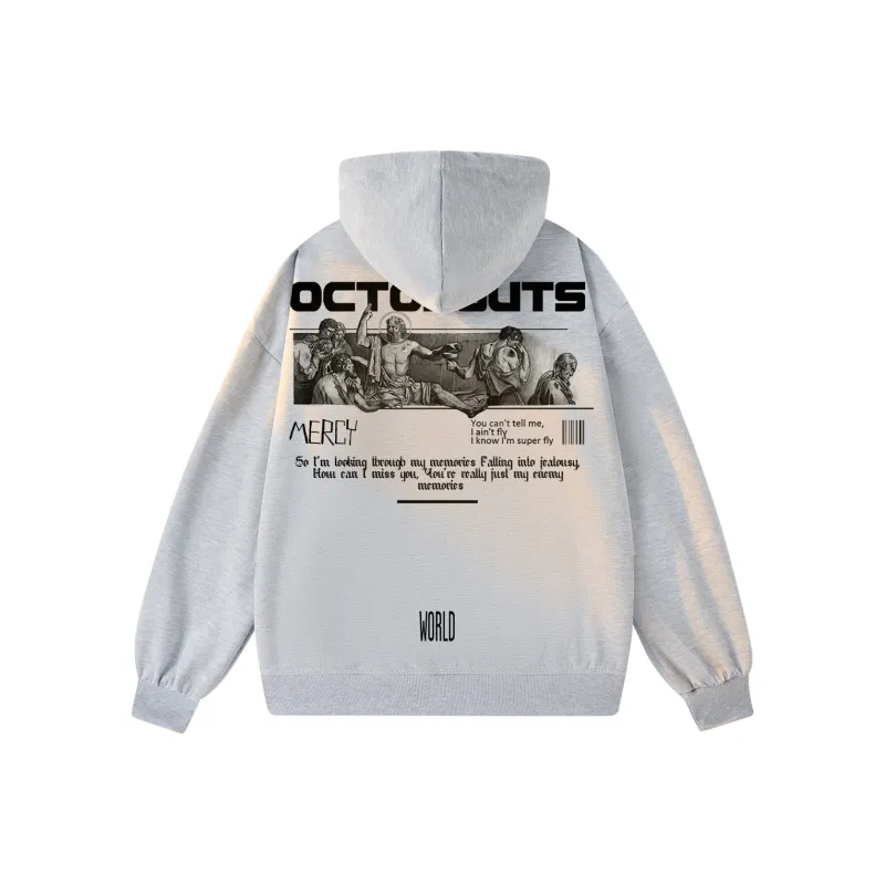 Small Columns Under The Sea Hoodie Unisex-14