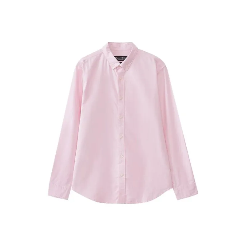 MARC OPOLO Shirts Men Raspberry Pink 645-0