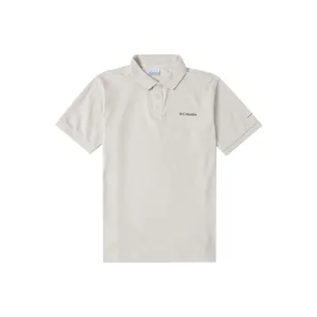 Columbia Polo Shirts Men Ecru