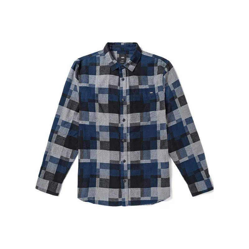 Vans Shirt Men's Dark Blue/Black-0