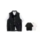 Denim Black (Comes with Short-Sleeved Shirt and T-Shirt)