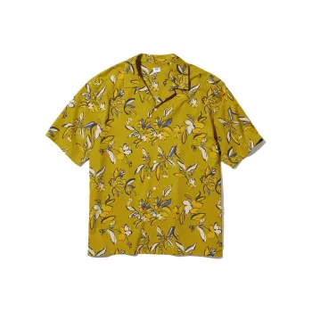 UNIQLO Shirts Men Earth Yellow