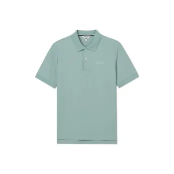 AIGLE DFT Polo Shirt Men's Dusty Blue