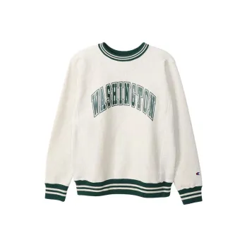 Champion Reverse Weave FW24 Sweatshirt Unisex Oat/Green