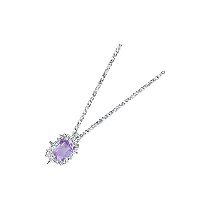 Agatha Inlaid Gemstone Collarbone Necklace Women's-1