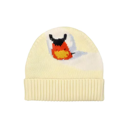 JW Anderson Intarsia-knit Swan Beanie