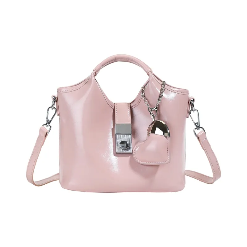 XIANGSU Pu Handbag, Shoulder Bag, Crossbody Bag Women's Black/White/Blue/Pink-12