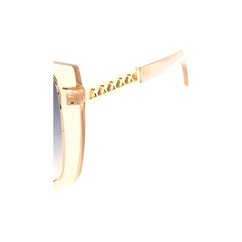GUESS Plastic Butterfly Sunglasses Women's Yellow-2
