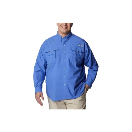 Columbia Shirt Men's Dodger Blue