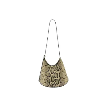 JIL SANDER Goatskin Shoulder Bag Small Size Women's Beige