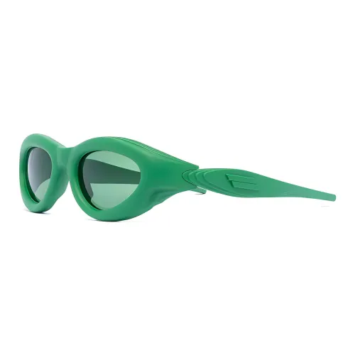Bottega Veneta Oval Frame Sunglasses