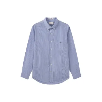 GANT Shirts Men Collegiate Blue 436