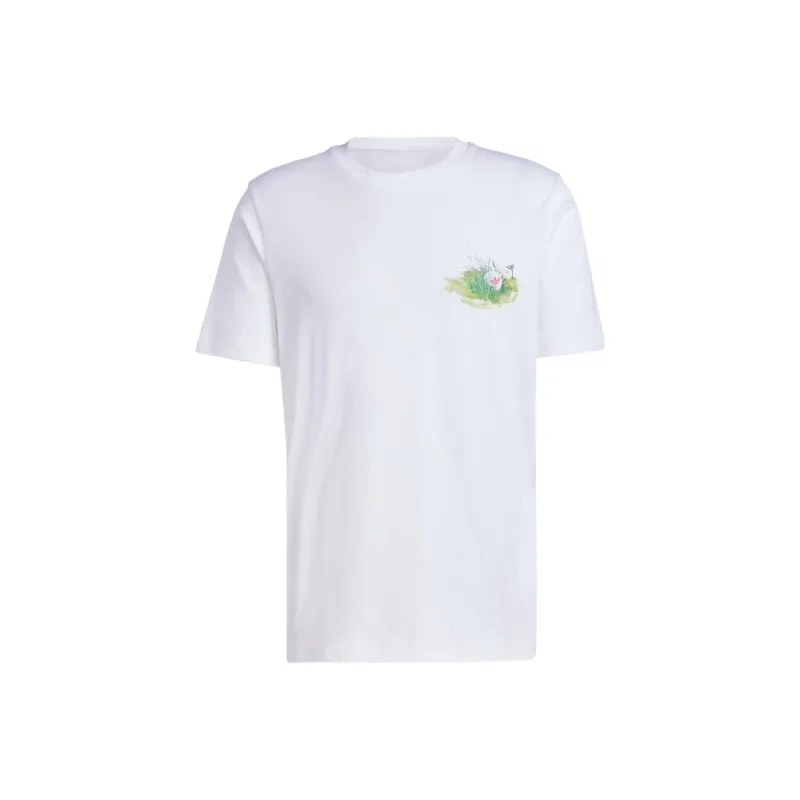 Adidas T-Shirts Men White-0