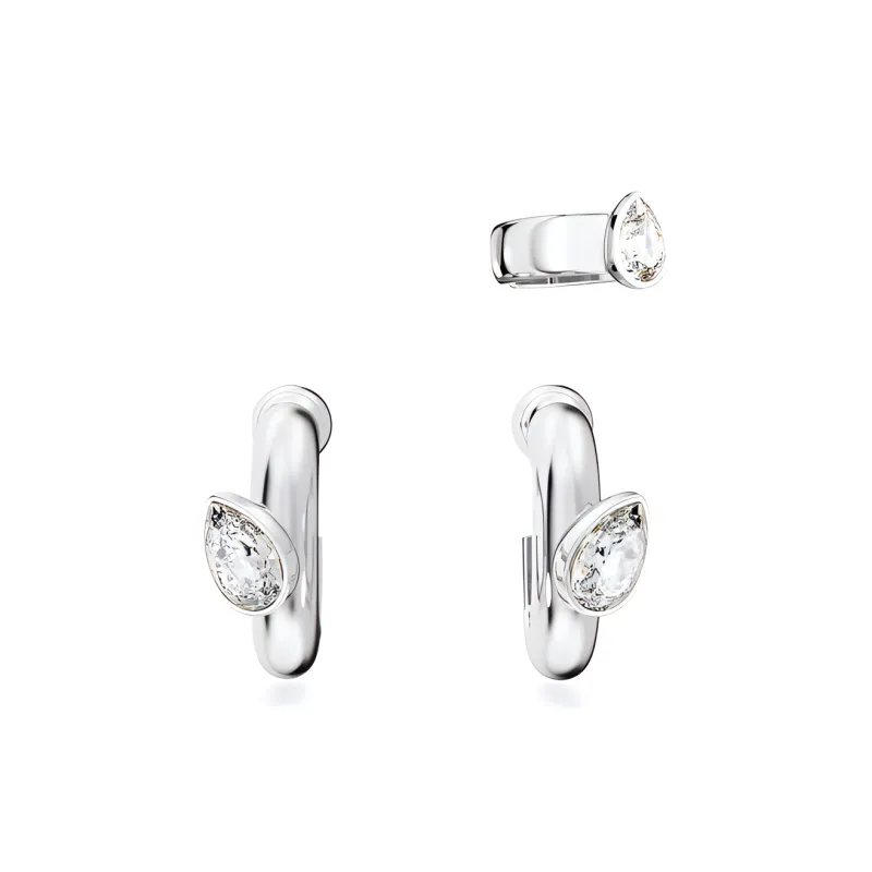 Swarovski Earrings Women's Silver-1