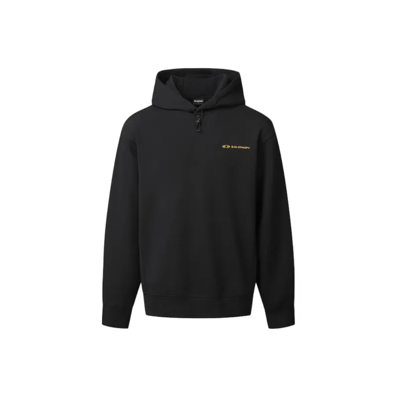 SALOMON Hoodie M Sweatshirt Men's Black-0