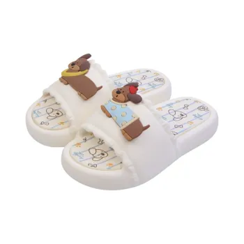 Thin Strips Slippers Women's, Ivory