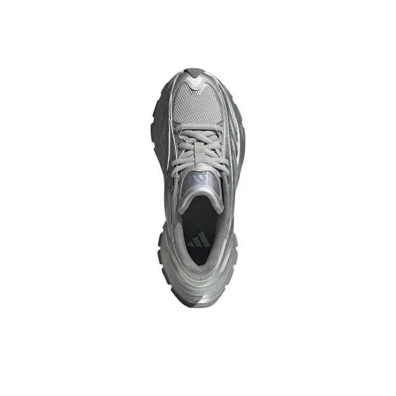 Adidas FOS Collection Anti Slip Wear Resistant Low Top Running Shoes Unisex Gray-3