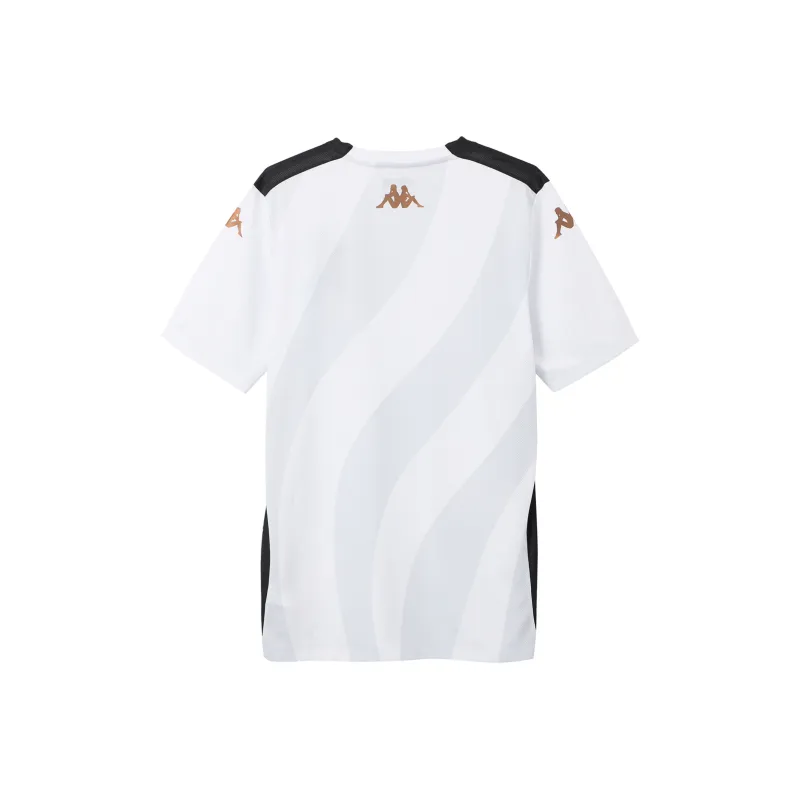 Kappa Aboupre Pro 8 AS Monaco 24/25 Soccer Jersey Men's White-1