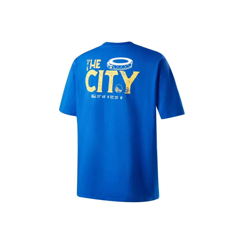 NBA Golden State Warriors SS25 T Shirt Unisex Blue-0