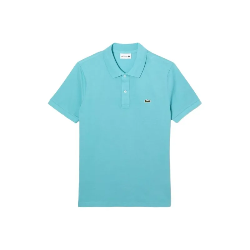 LACOSTE Polo Shirt Men's Turquoise-0