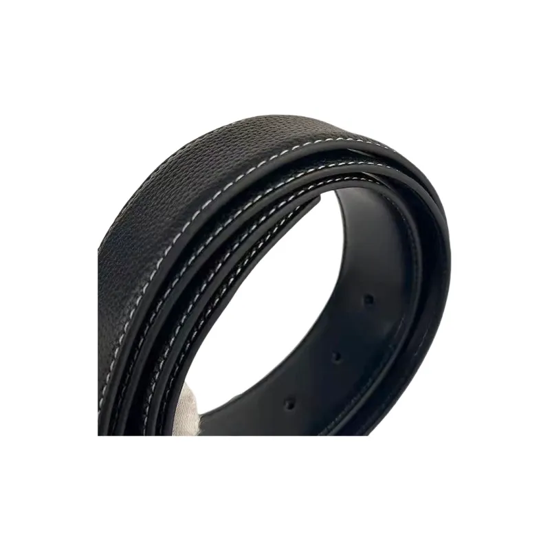 YUZHAOLIN Cow Leather Belts Men's Width 3.8CM-3