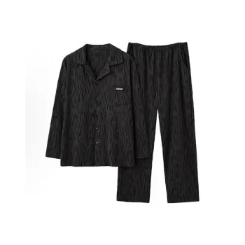 Top Melon Pajama Set Unisex Trendy Black