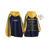 Navy Blue & Yellow (Fleece-Lined)