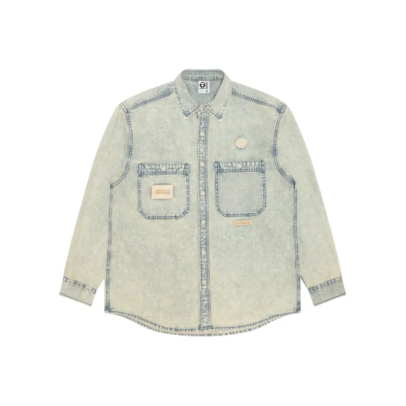 Aape Logo patch Shirt-2