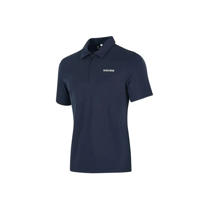 Skechers Polo Shirt Men's Navy Blue-0