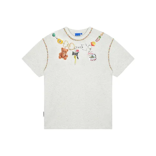 Teach Peace T Shirt Unisex Light Heather Gray
