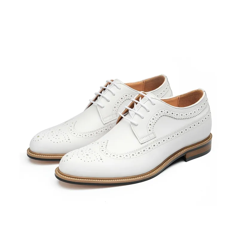 ASTON M.JAZZ Dress Shoes Men's White-1