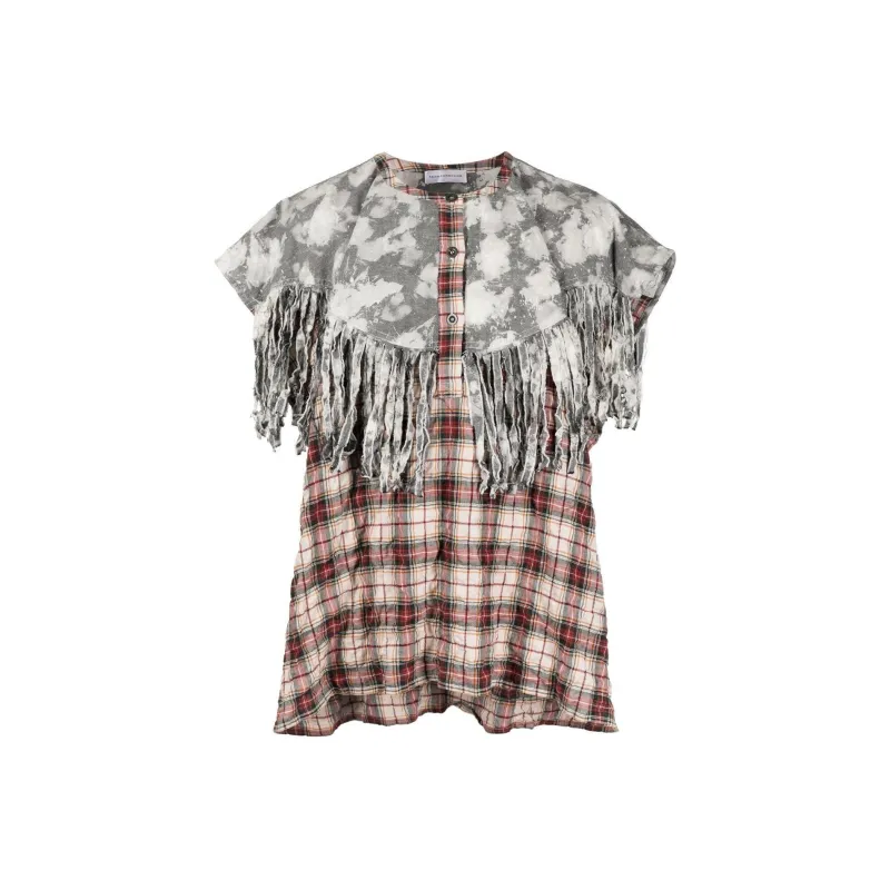 Faith Connexion Patchwork-detailed Shirt-0