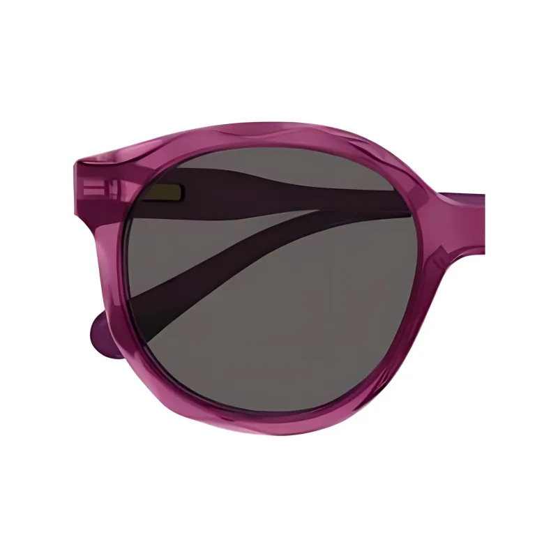 Chloe Acetate Round Sunglasses Kids' Purple-2