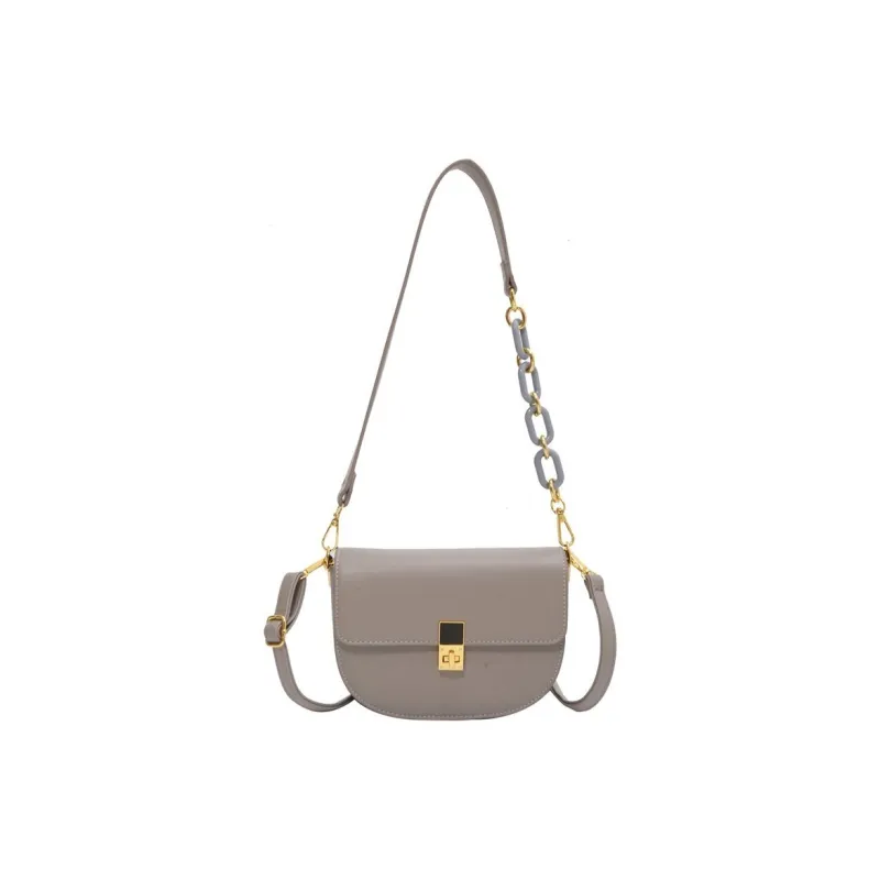 Yalu PU Shoulder Bag, Crossbody Bag Regular Women's Khaki/White/Black/Gray/Yellow/Green-21