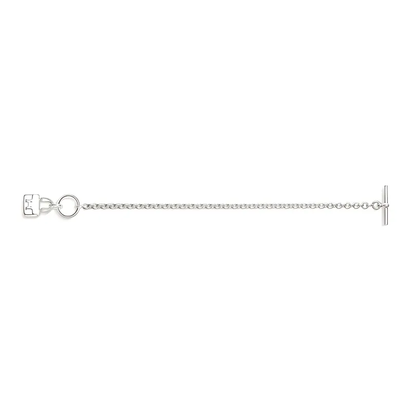 HERMES Constance 925 Sterling Silver Bracelets Unisex-0
