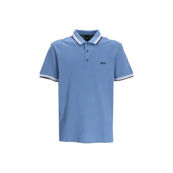 HUGO BOSS Polo Shirt Men's Blue