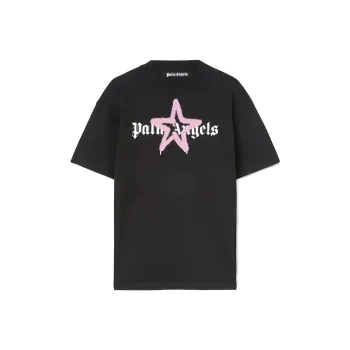 PALM ANGELS Star Sprayed T Shirt