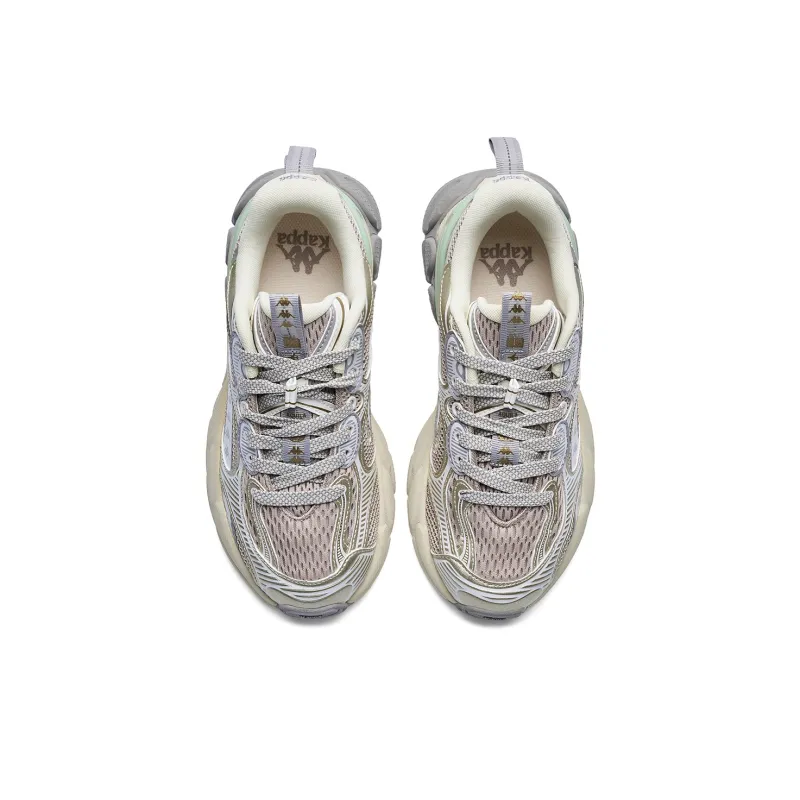 Kappa Anti Slip Wear Resistant Low Top Running Shoes Women's Enoki Brown-3