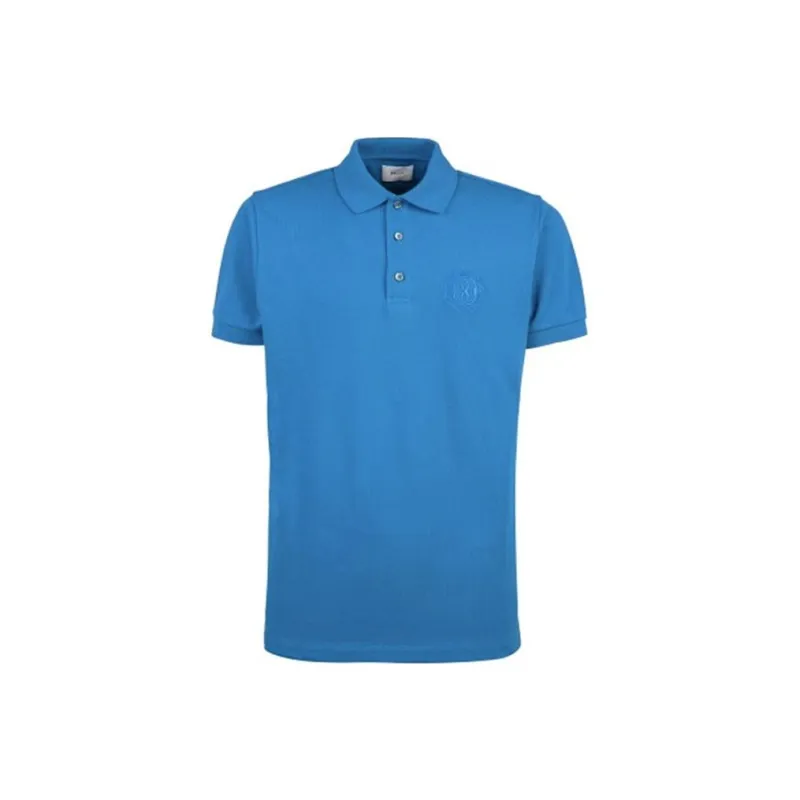 BALLY SS24 Polo Shirt Men's Blue-0