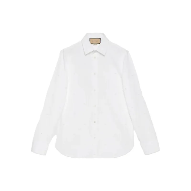 GUCCI Shirts Men White-0