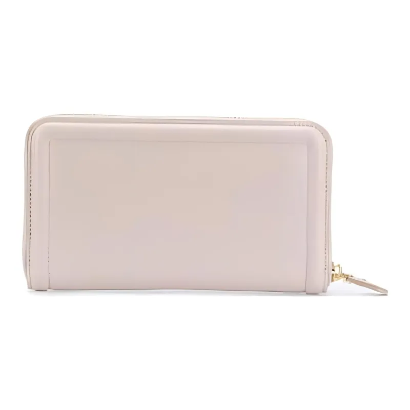 FERRAGAMO Vara Calfskin Wallet Women's Light Pink-1