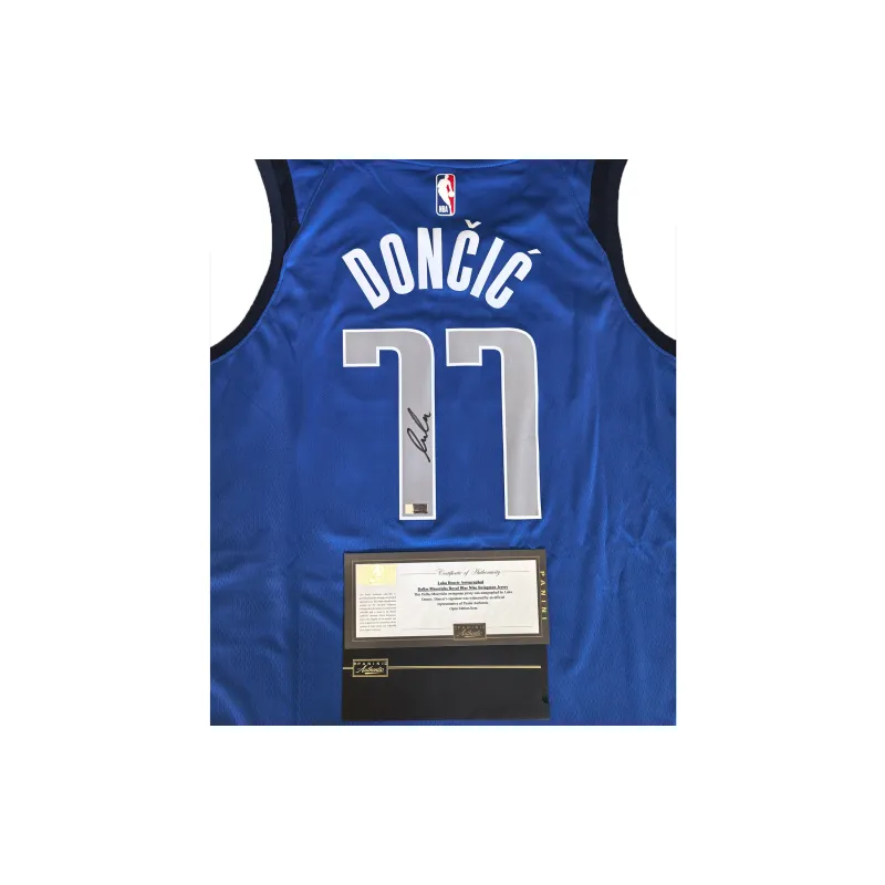 Huayitaojin x Nike Basketball Fan Supplies With Panini Official Signed Company Certificate, Unframed, Jersey-2