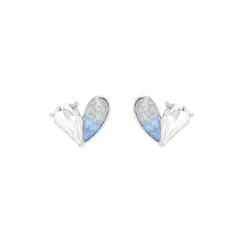 CAREBEARS 925 Sterling Silver Needle Stud Earrings Women's