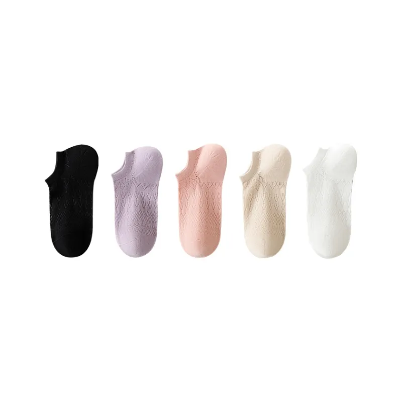 Top Melon No Show Socks Women's 5 Pack-30