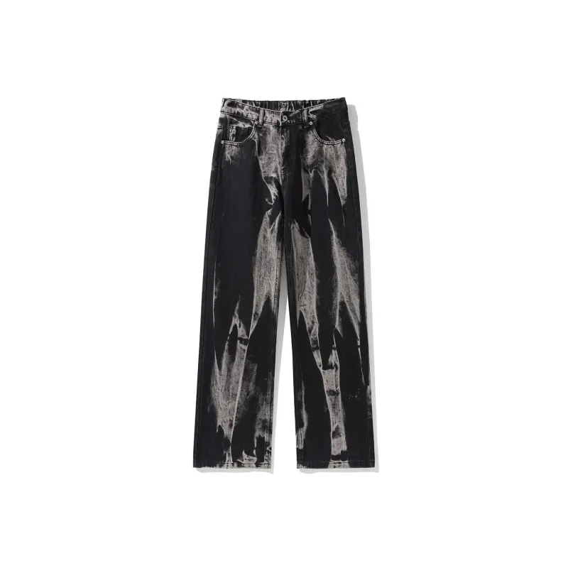 BENGEN Jeans Unisex Black Gray Color-1