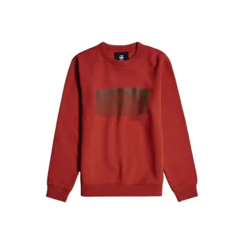 G STAR RAW Sweatshirt Men's Rusty Red