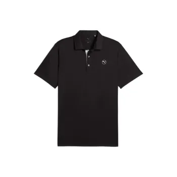 PUMA PureGolf Polo Shirt Men's Black 01